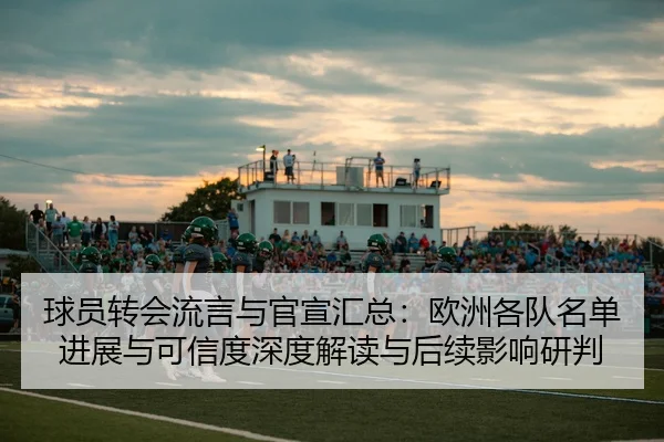 球员转会流言与官宣汇总：欧洲各队名单进展与可信度深度解读与后续影响研判